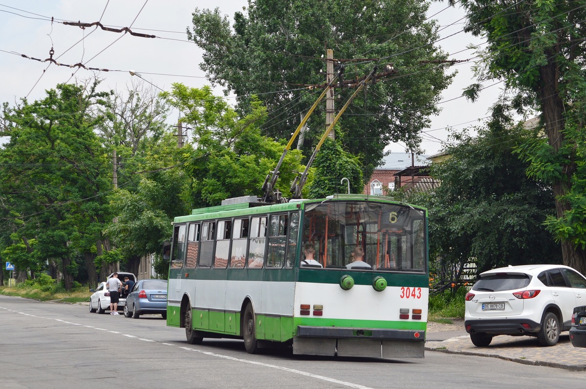 Николаев, Škoda 14TrM № 3043