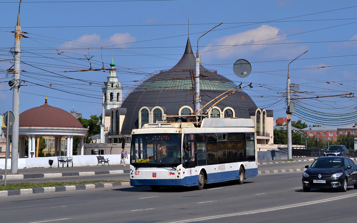 Тула, Тролза-5265.00 «Мегаполис» № 67 Тула, Тролза-5265.00 «Мегаполис» № 67