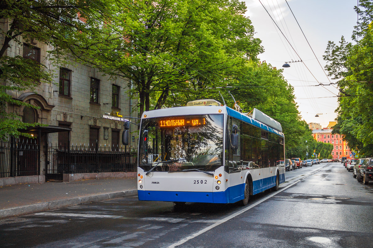 Petrohrad, Trolza-5265.00 “Megapolis” č. 2502