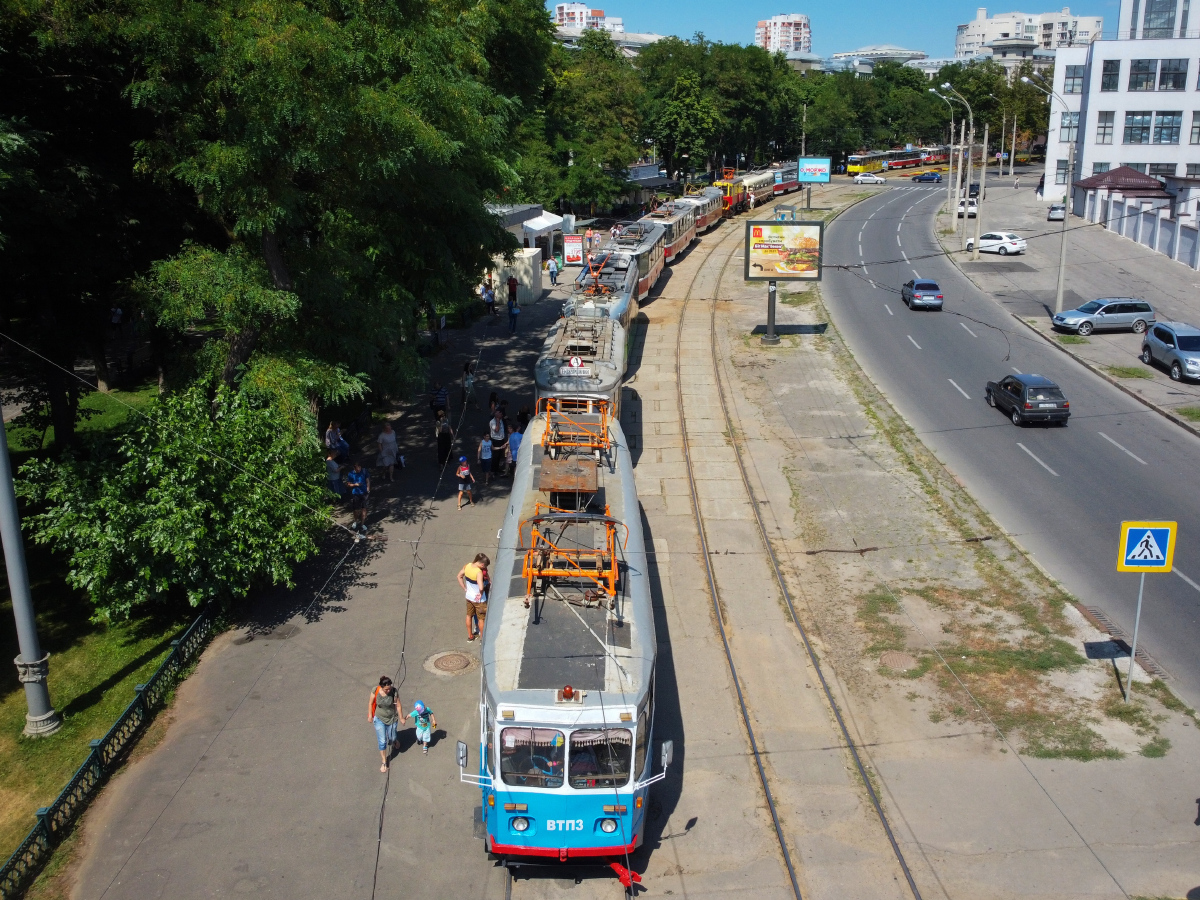 Harkova, MTV-82 # ВТП-3; Harkova — Parade and exibition on 115th city electric tram anniversary 25.07.2021