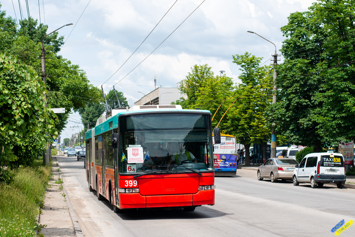 Черновцы, Hess SwissTrolley 2 (BGT-N1) № 399 Черновцы, Hess SwissTrolley 2 (BGT-N1) № 399