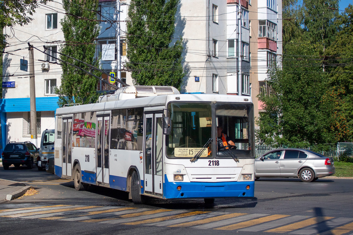 Уфа, НефАЗ-БТЗ 52765Р № 2118