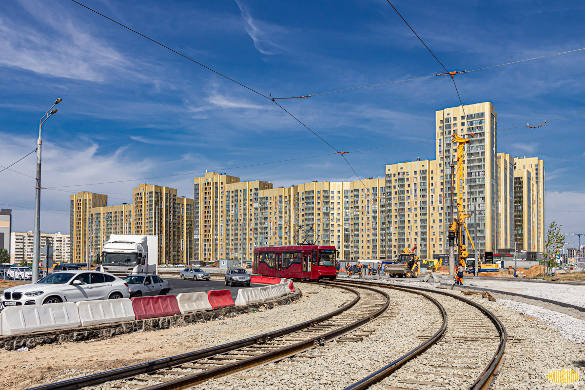 Kazanė — Big tram circle; Kazanė — ET Lines [4] — East