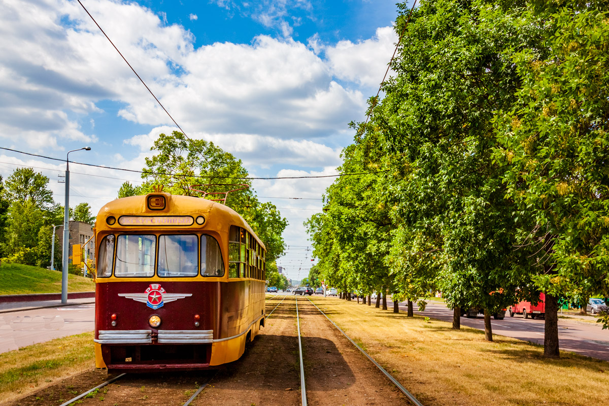 Wizebsk, RVZ-6M2 Nr. 418; Wizebsk — Excursion on the RVZ-6M2 carriage No. 418 July 31, 2021