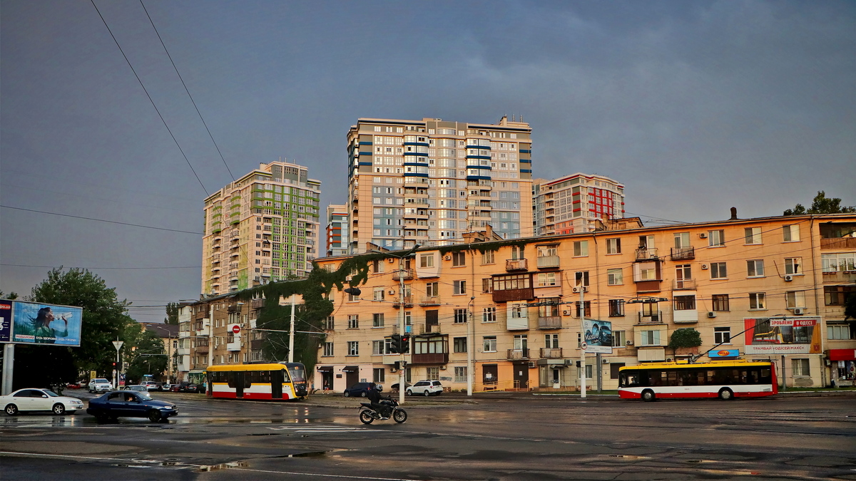 Одесса — Трамвайные линии; Одесса — Трамвайные линии: Большой Фонтан