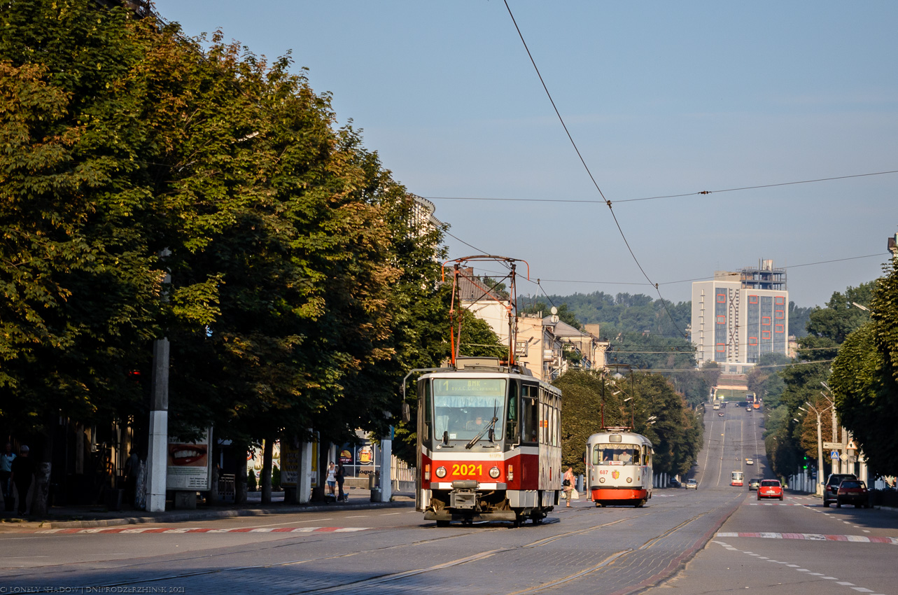 Каменское, Tatra T6A5 № 2021