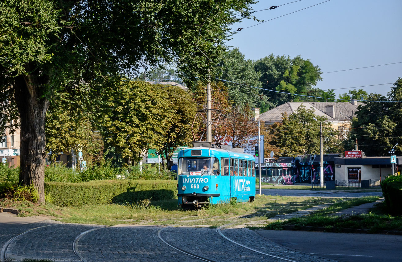Каменское, Tatra T3SUCS № 663
