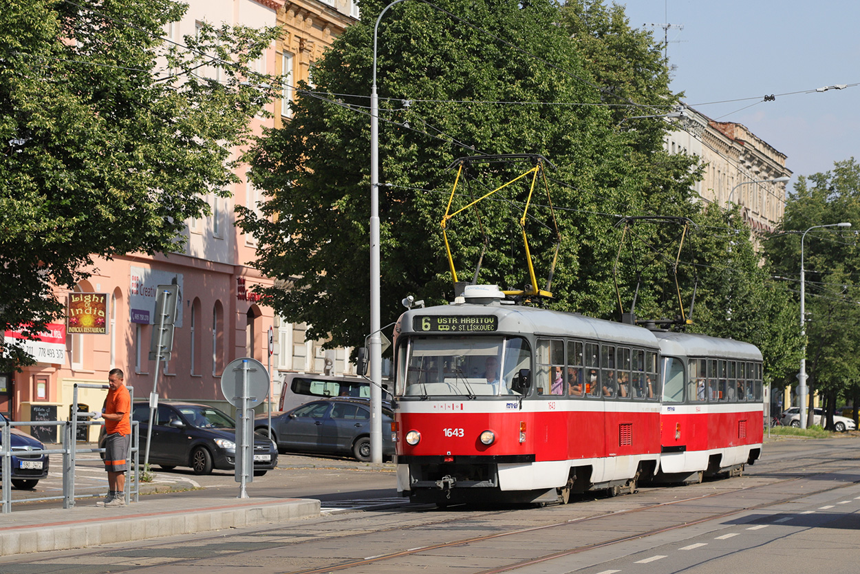 Брно, Tatra T3G № 1643