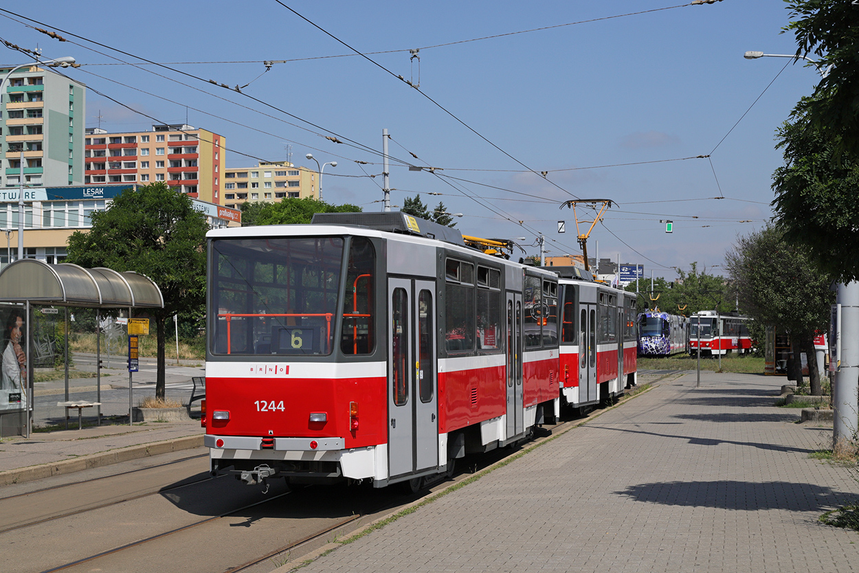 Brno, Tatra T6A5 Br. 1244
