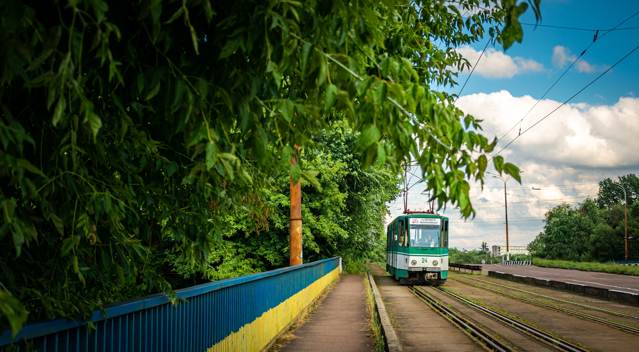 Житомир, Tatra KT4SU № 24