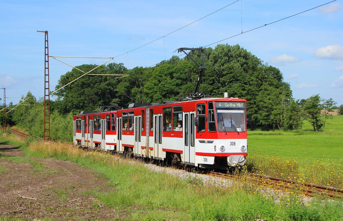 Гота, Tatra KT4D № 308