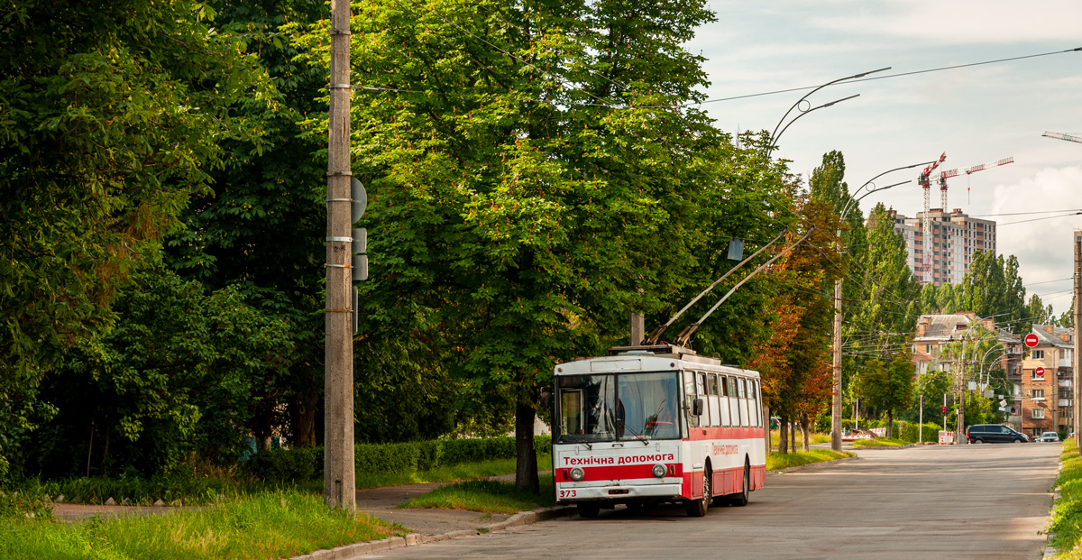 Киев, Škoda 14Tr02/6 № 373