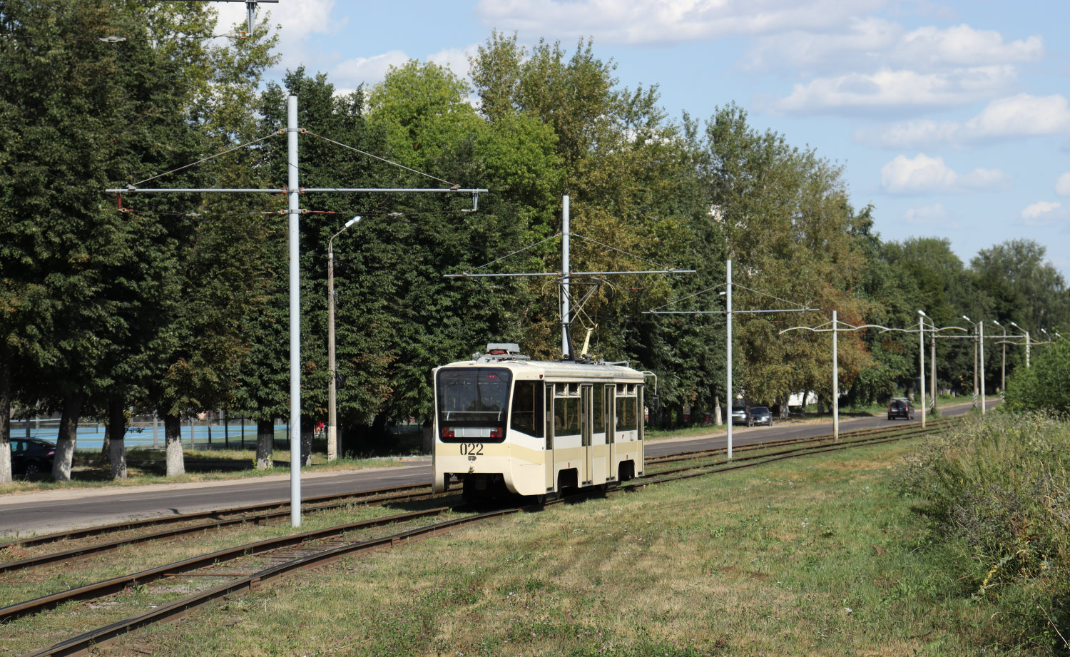 Коломна, 71-619КТ № 022; Коломна — Трамвайные линии