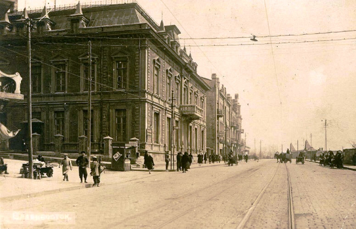 Vladivostok — Historic Photos — Tramway (1912-1945)