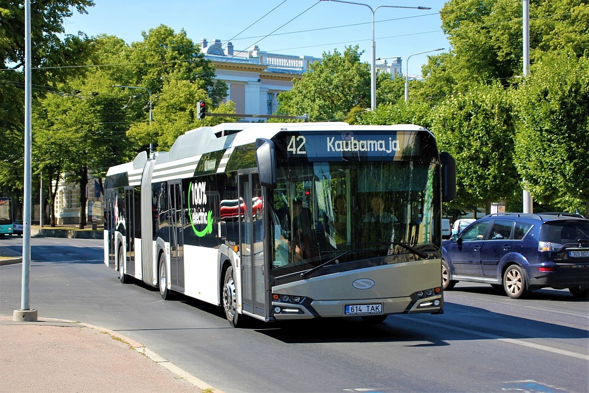Таллин, Solaris Urbino IV 18 Electric № 2614