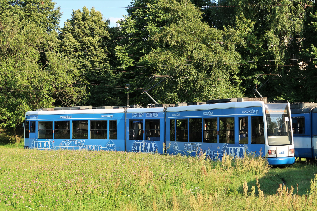 Краков, Bombardier NGT6 № RP611 Краков, Bombardier NGT6 № RP611