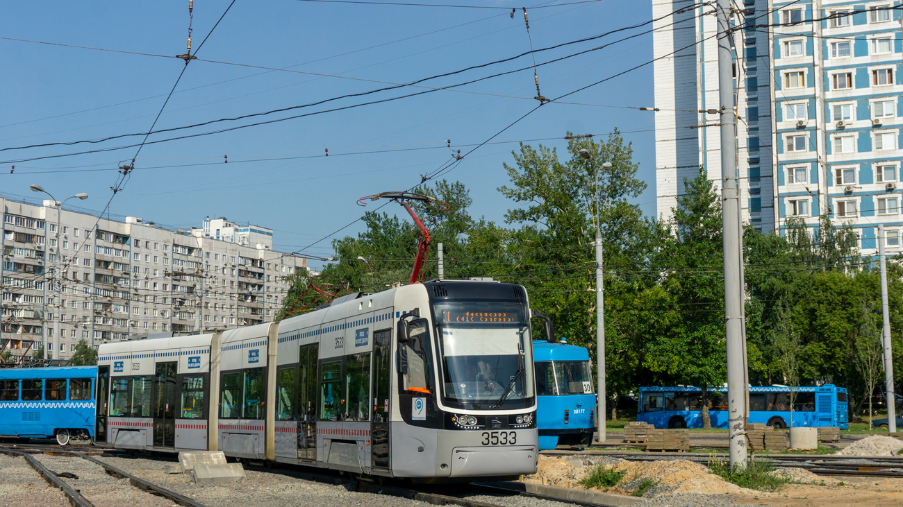 Moscova, 71-414 (Pesa Fokstrot) Nr. 3533 Moscova, 71-414 (Pesa Fokstrot) Nr. 3533