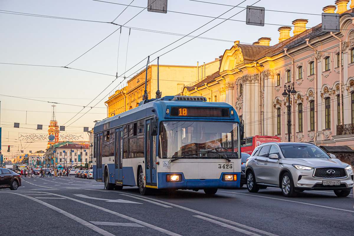 Санкт Петербург, БКМ 321 № 3425
