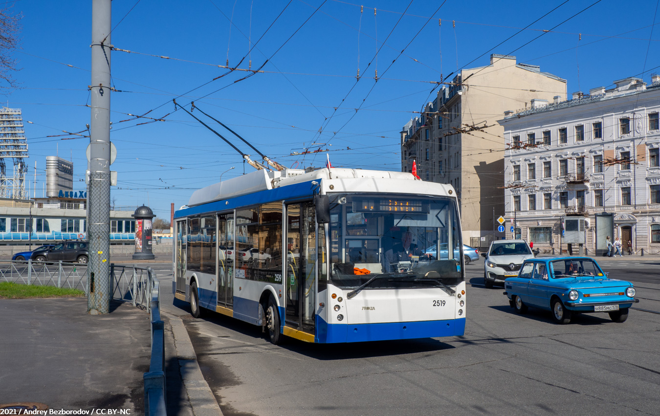 Санкт-Петербург, Тролза-5265.00 «Мегаполис» № 2519