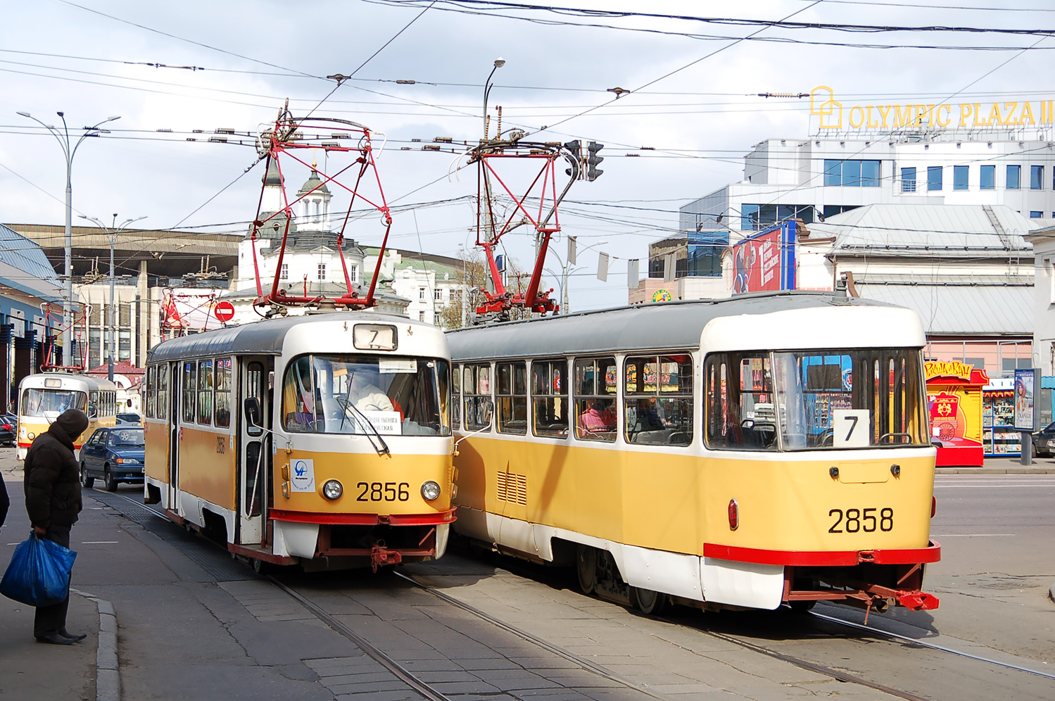 Москва, Tatra T3SU № 2856