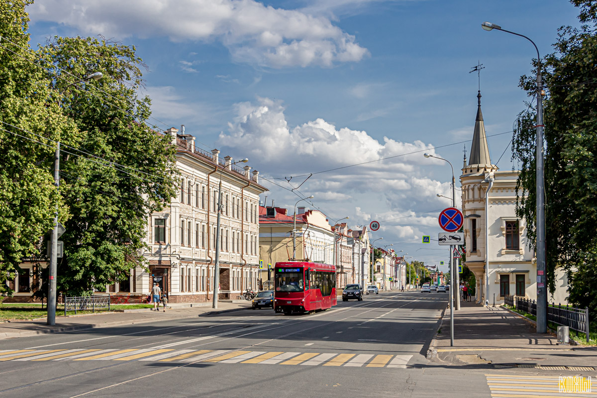 Казань — Большое трамвайное кольцо; Казань — Линии ГЭТ [1] — Центр