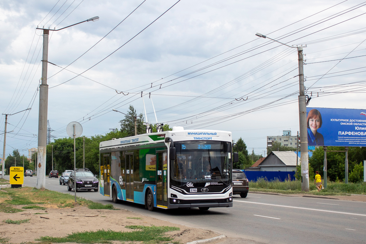 Omsk, PKTS-6281.00 “Admiral” č. 186