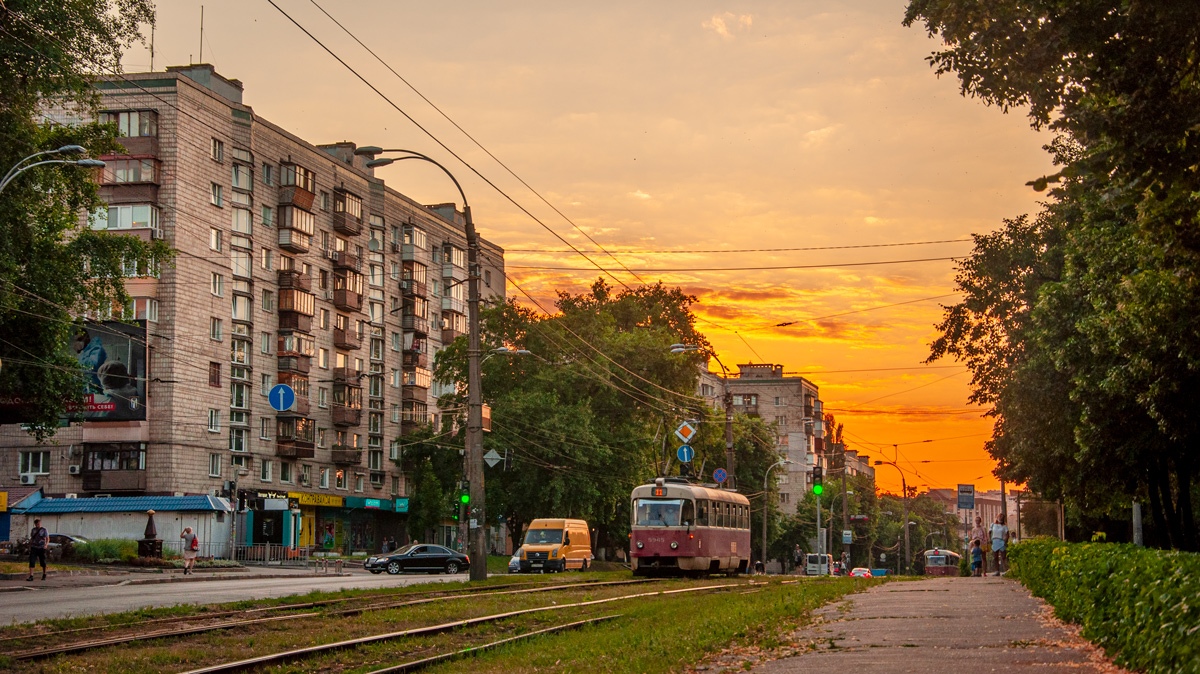 Kijevas — Tramway lines: Podilske depot network — north