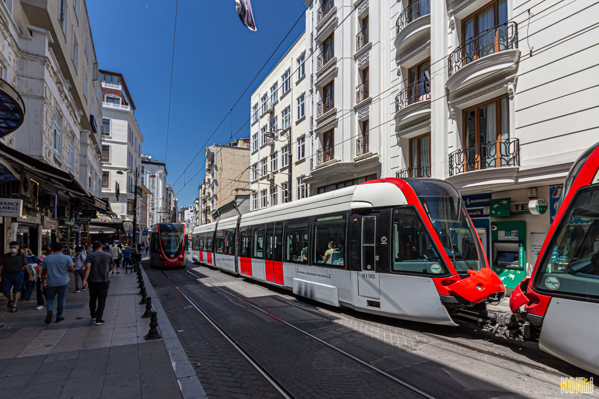 Стамбул, Alstom Citadis 304 № 819