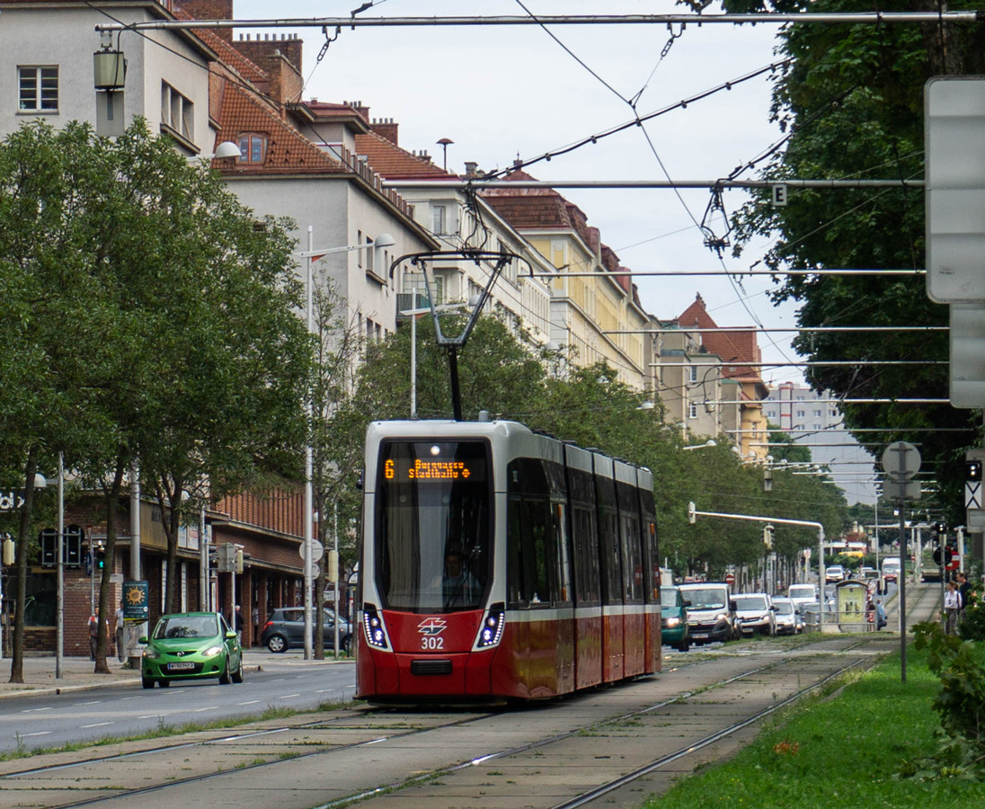 Vienne, Bombardier Flexity Wien (Type D) N°. 302