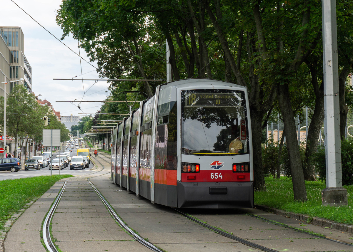 Wien, Siemens ULF-B # 654 Wien, Siemens ULF-B # 654
