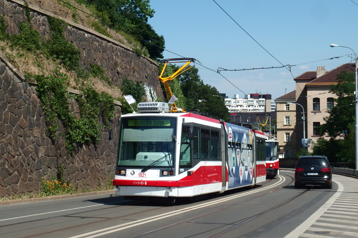 Брно, Škoda 03T7 Anitra № 1821