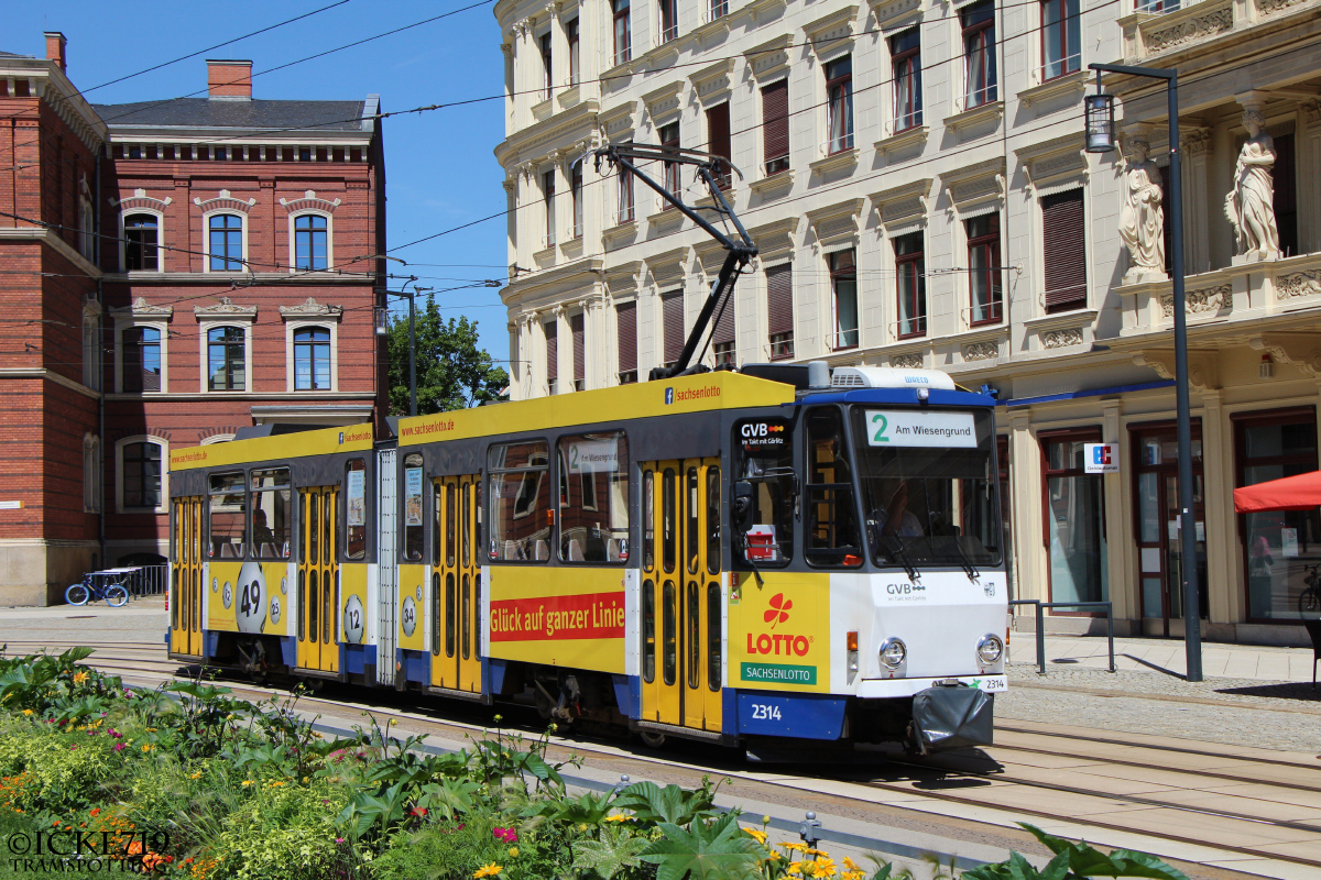 Гёрлиц, Tatra KT4DC № 2314