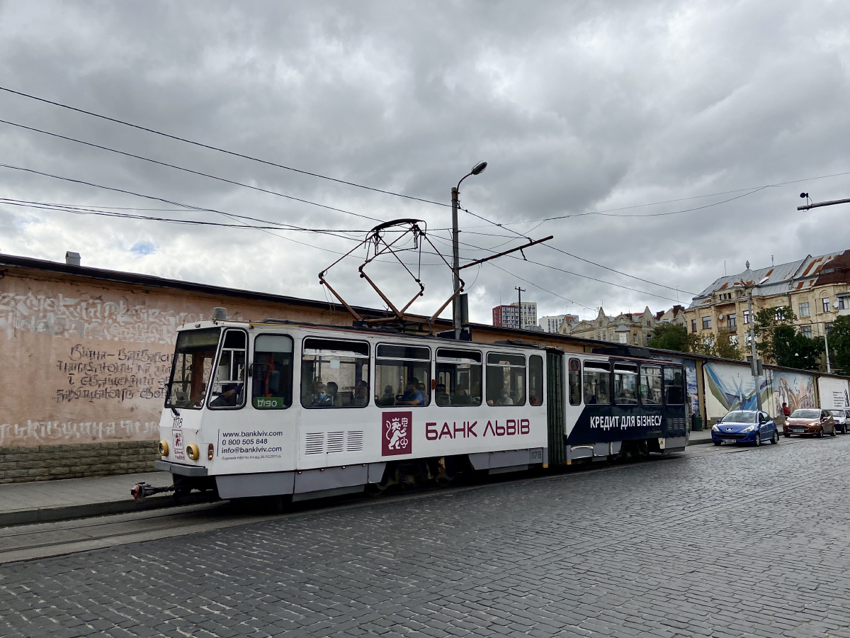 Львов, Tatra KT4D № 1178