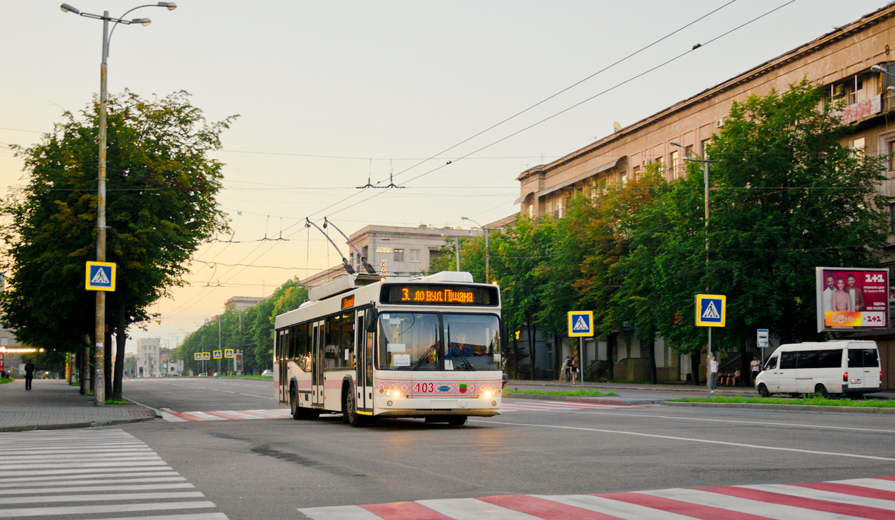 Запорожье, Дніпро Т103 № 103 Запорожье, Дніпро Т103 № 103