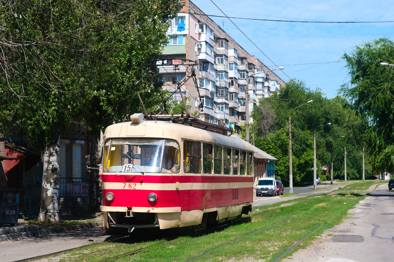 Запорожье, Tatra T3SU № 762