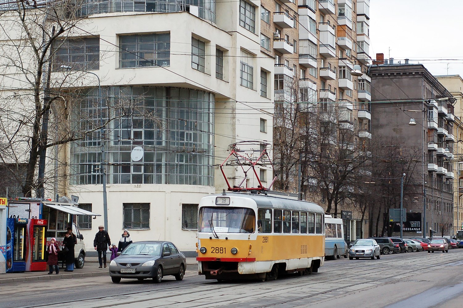 Moscow, Tatra T3SU # 2881 Moscow, Tatra T3SU # 2881