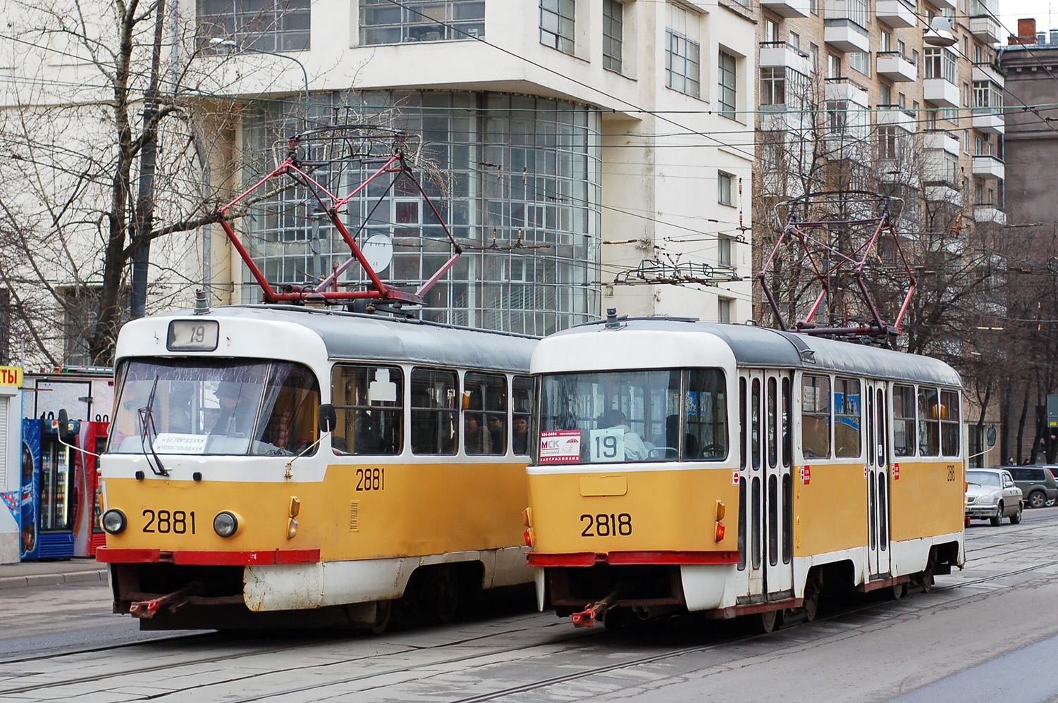 Москва, Tatra T3SU № 2818 Москва, Tatra T3SU № 2818