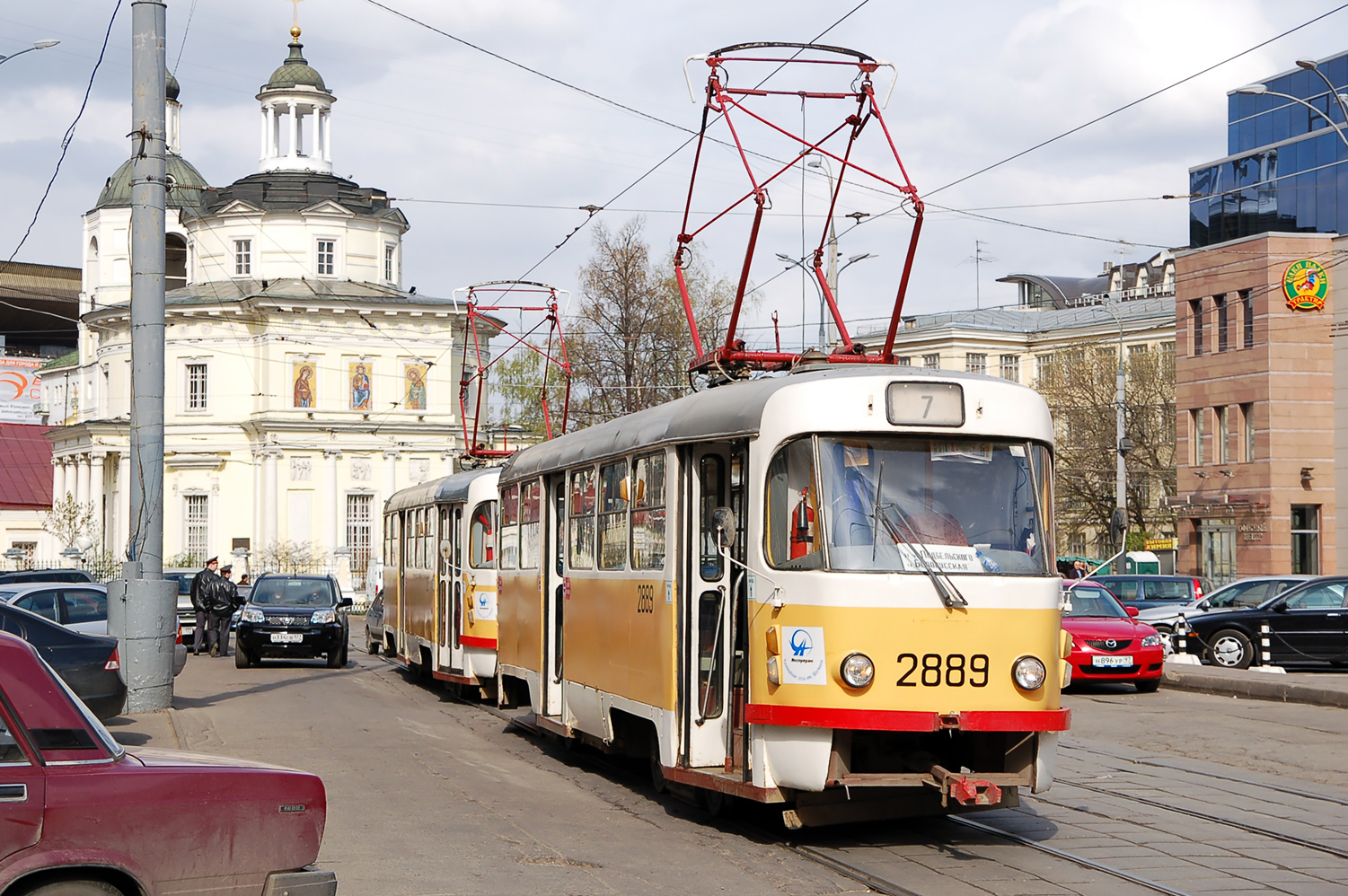 Москва, Tatra T3SU № 2889