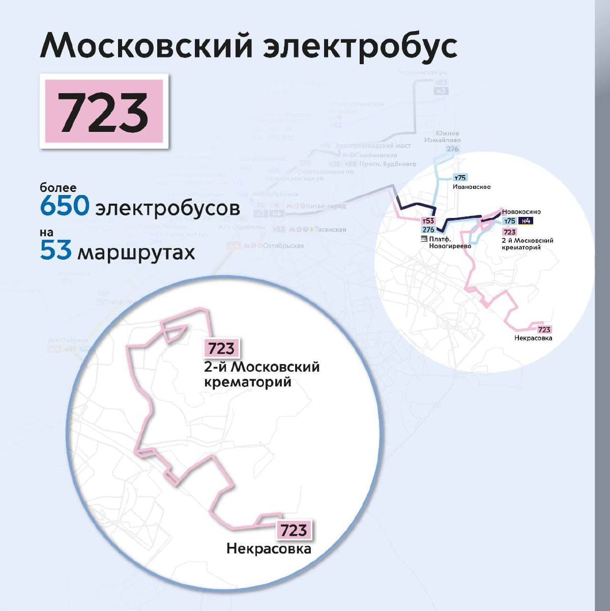 Москва — Схемы маршрутов электробуса; Москва — Схемы отдельных маршрутов