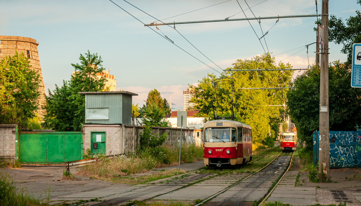 Киев, Tatra T3P № 5981