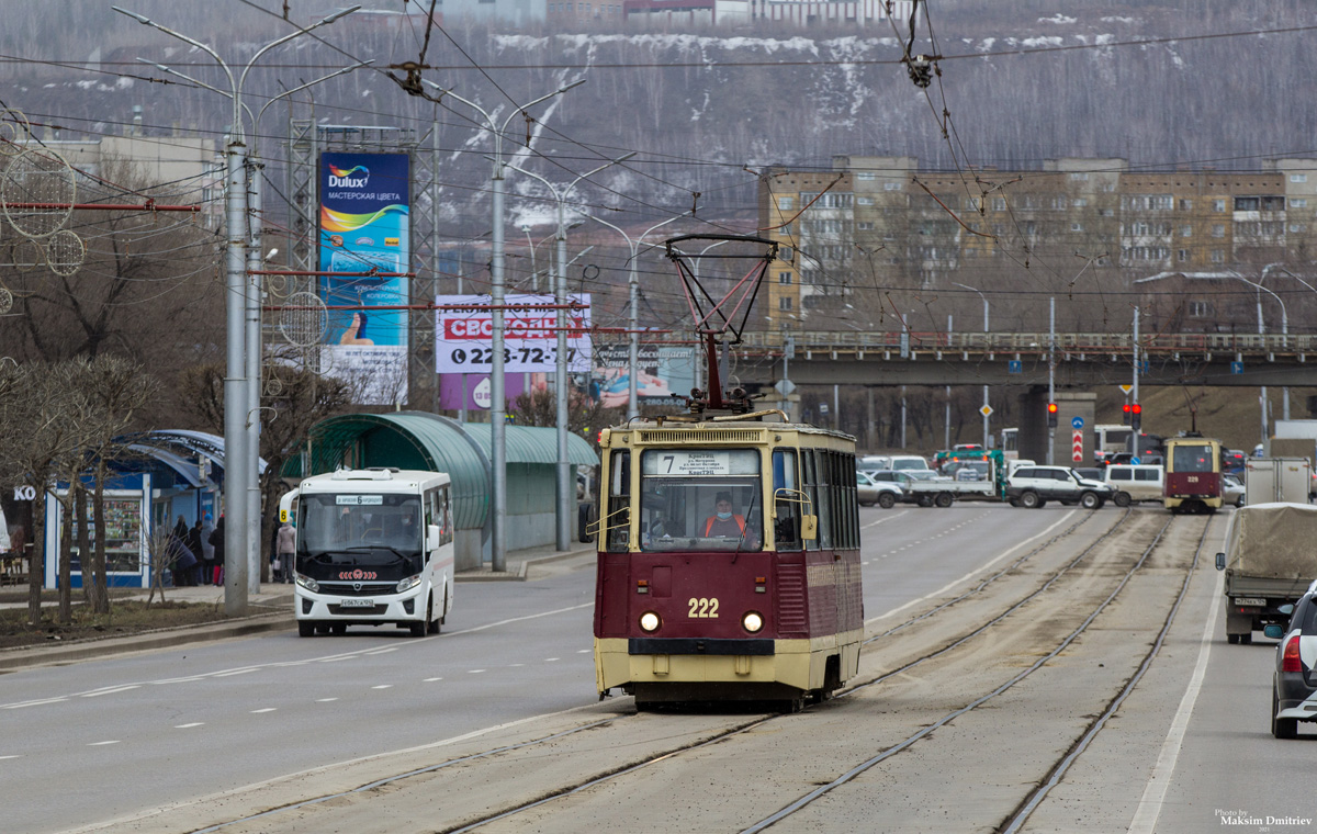 Красноярск, 71-605А № 222 Красноярск, 71-605А № 222