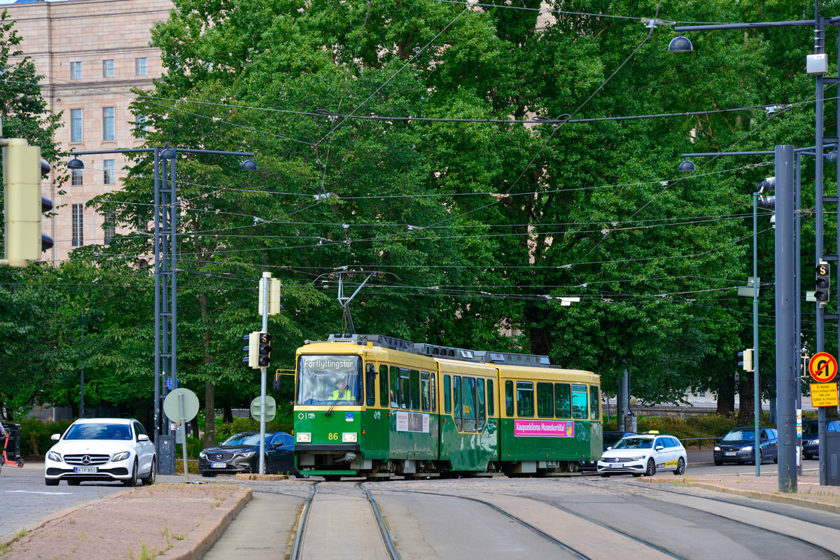Helsinki — Espoo, Valmet MLNRV2 # 86