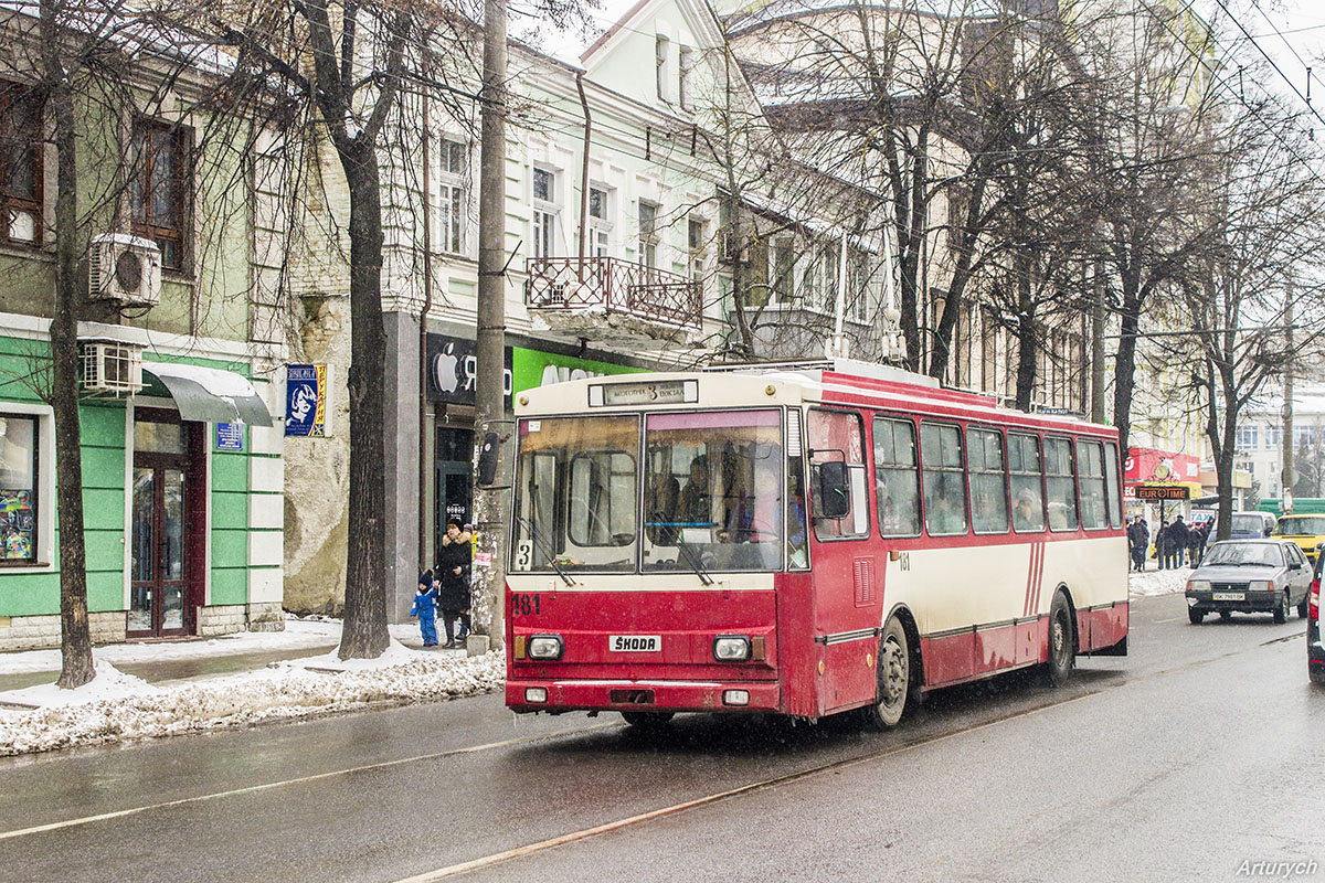 Ровно, Škoda 14Tr10/6 № 181 Ровно, Škoda 14Tr10/6 № 181