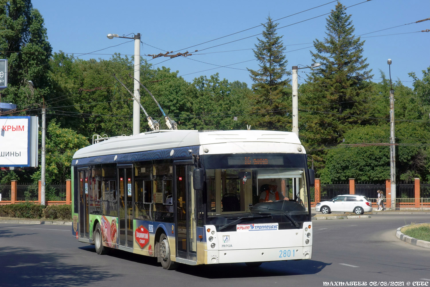 Крымский троллейбус, Тролза-5265.03 «Мегаполис» № 2801
