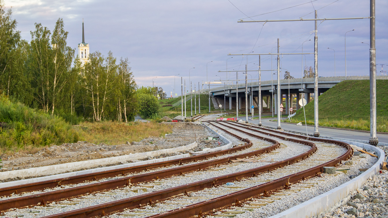 Yekaterinburg — The construction of a tram line Ekaterinburg — Verhnyaya Pyshma; Verkhniaya Pyshma — The construction of a tram line Ekaterinburg — Verhnyaya Pyshma