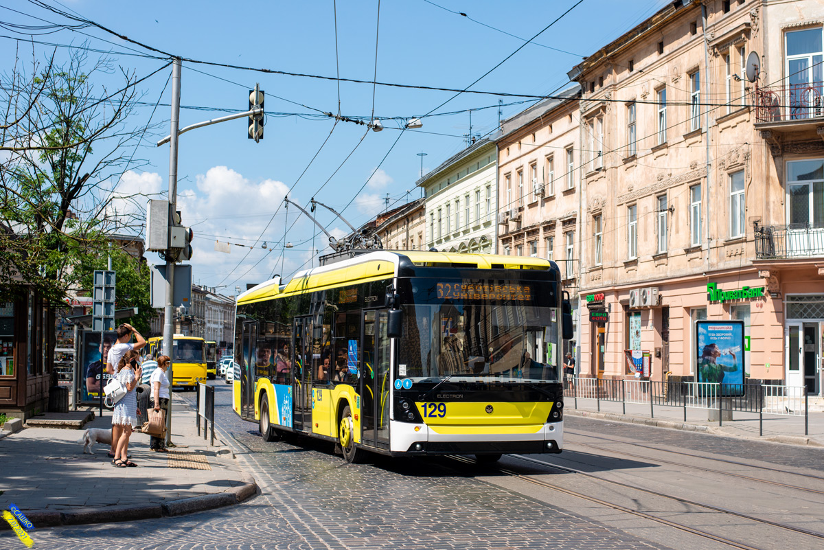 Львов, Electron T19102 № 129
