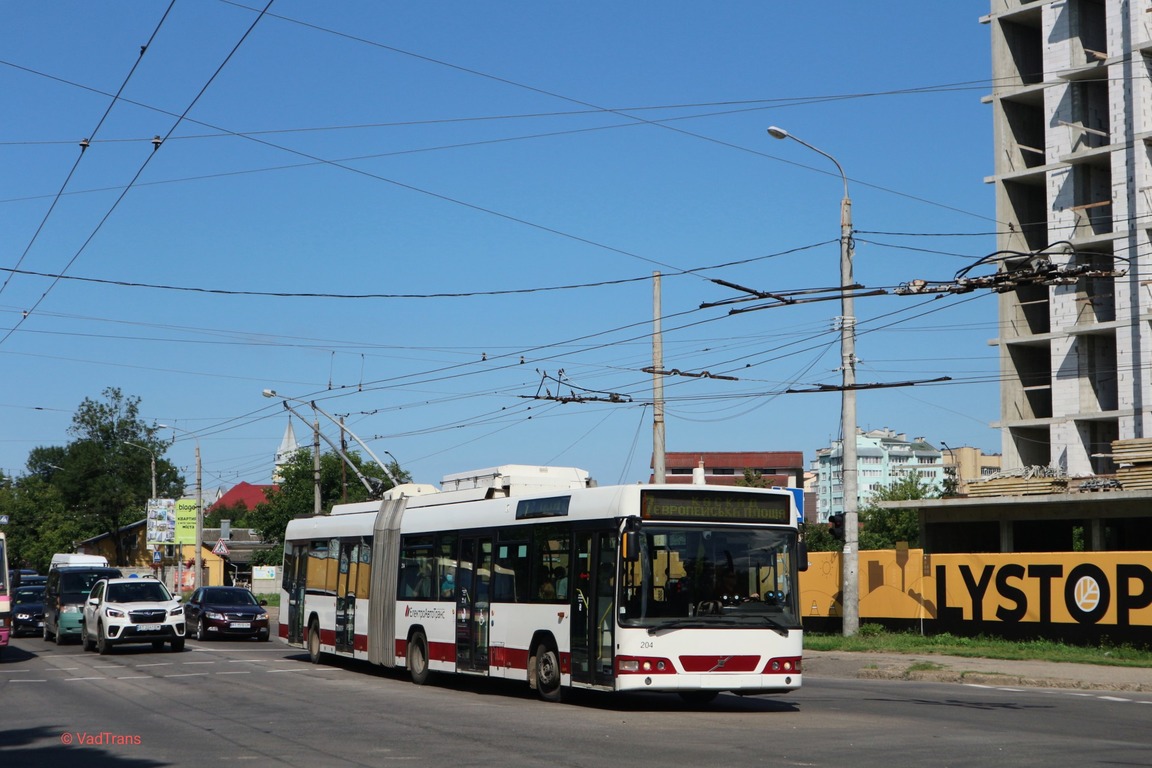 Ивано-Франковск, Volvo V 7000 AT № 204