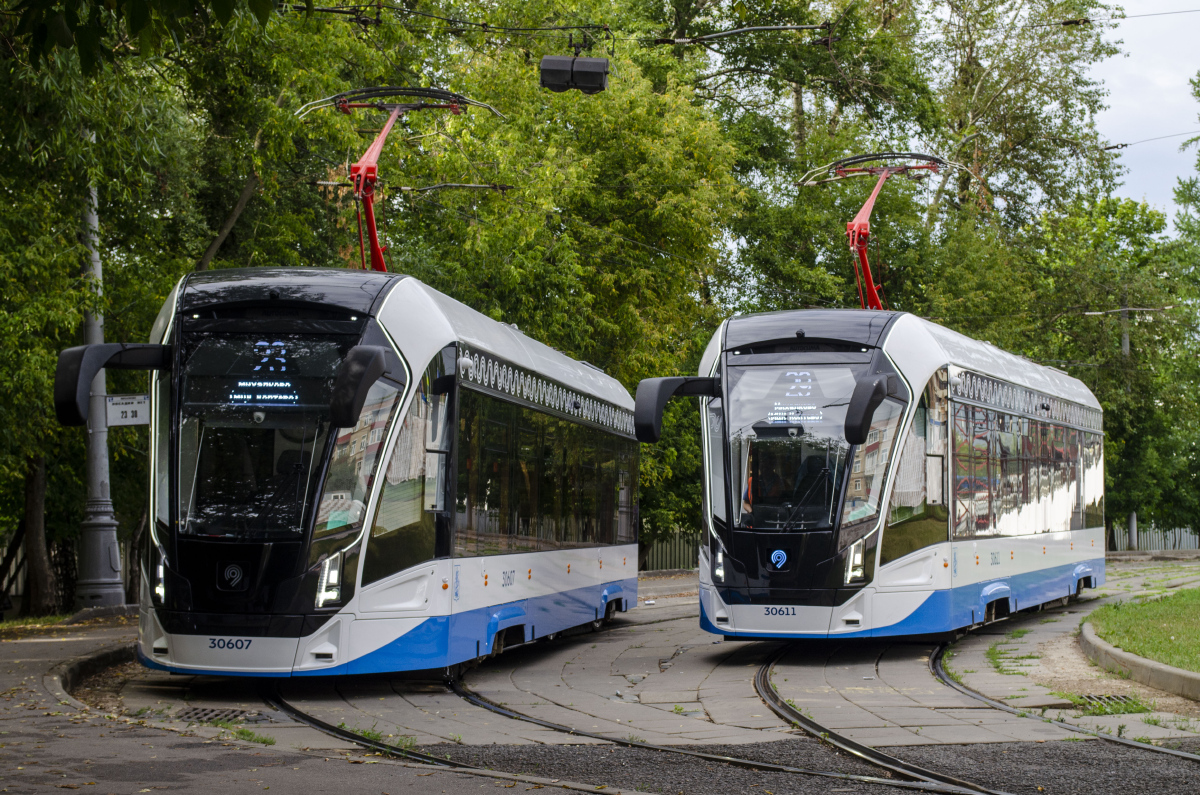 Москва, 71-911ЕМ «Львёнок» № 30607; Москва, 71-911ЕМ «Львёнок» № 30611