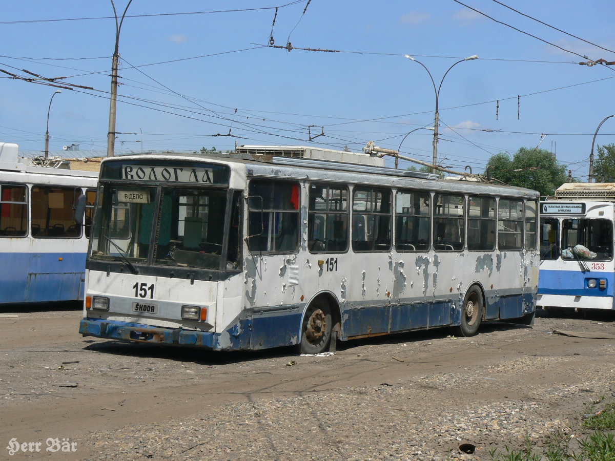 Вологда, Škoda 14TrM (ВМЗ) № 151