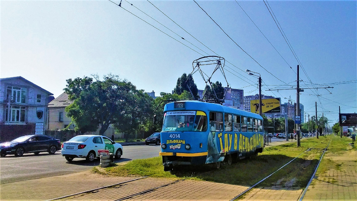 Одесса, Tatra T3R.P № 4014